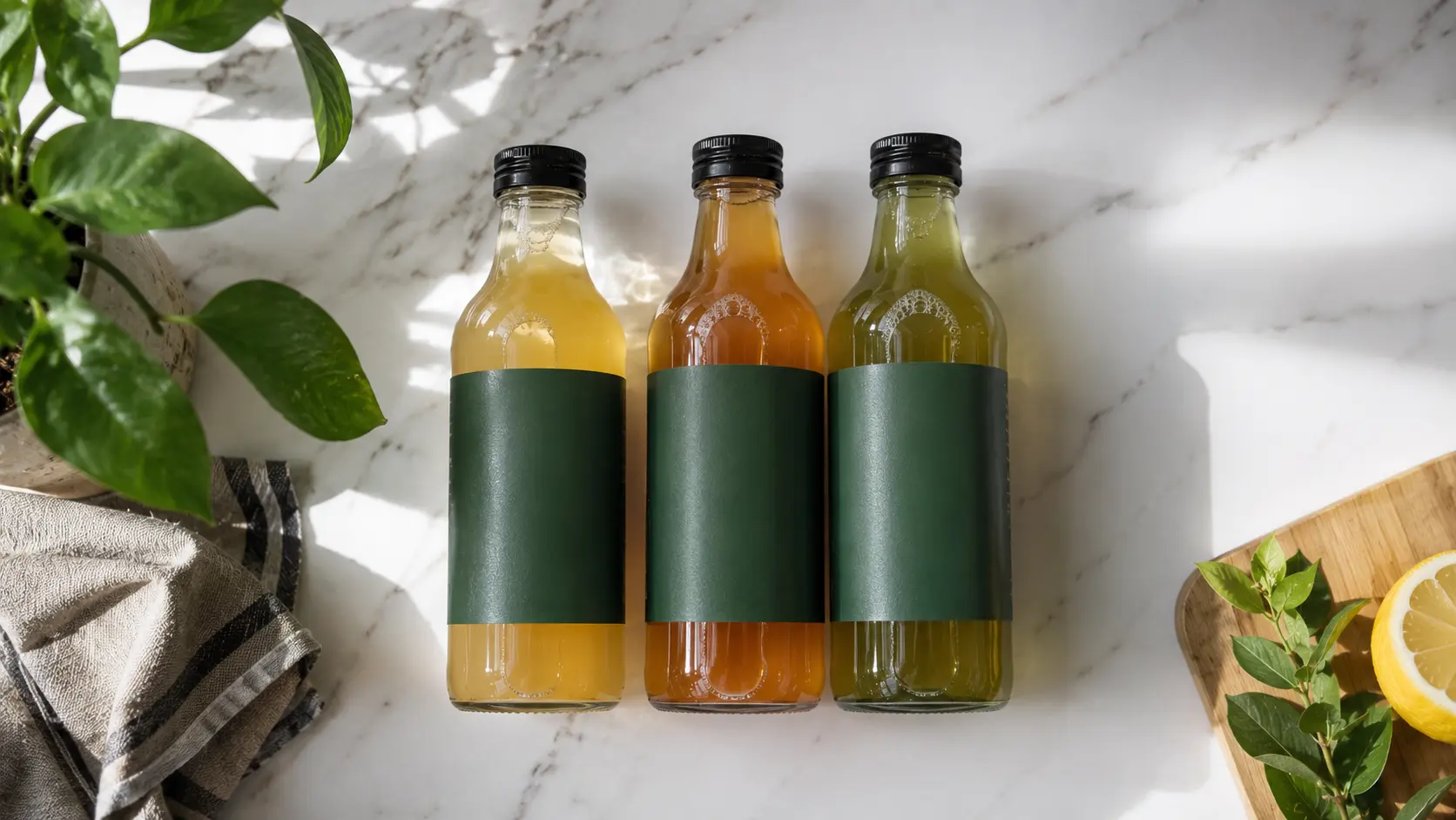 Comparing kombucha bottles in Singapore — how to choose authentic kombucha