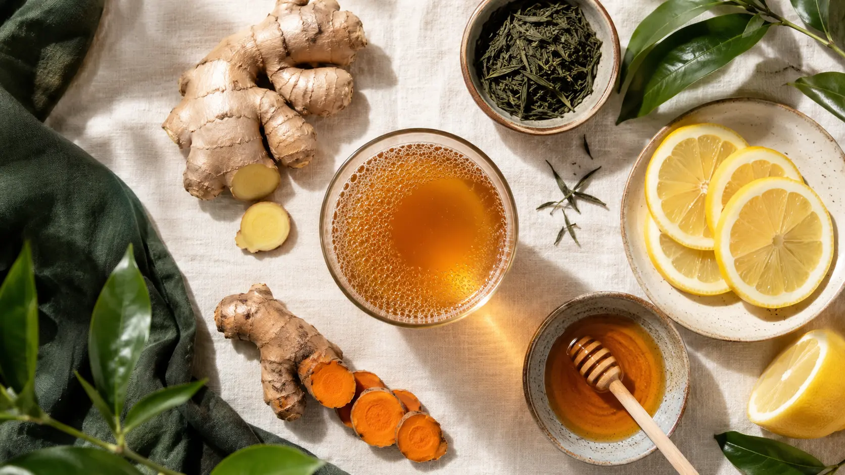 Kombucha health benefits — natural ingredients for gut health, KombuchaSG