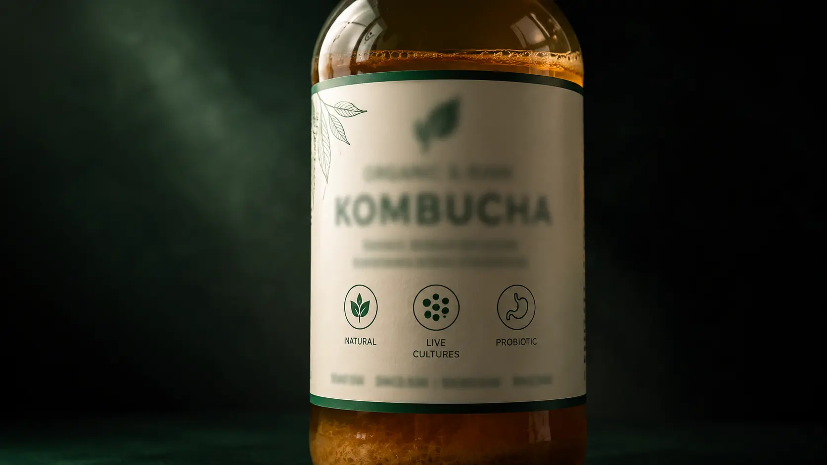 Kombucha front-of-pack claims in Singapore — natural, probiotic, live cultures explained, KombuchaSG