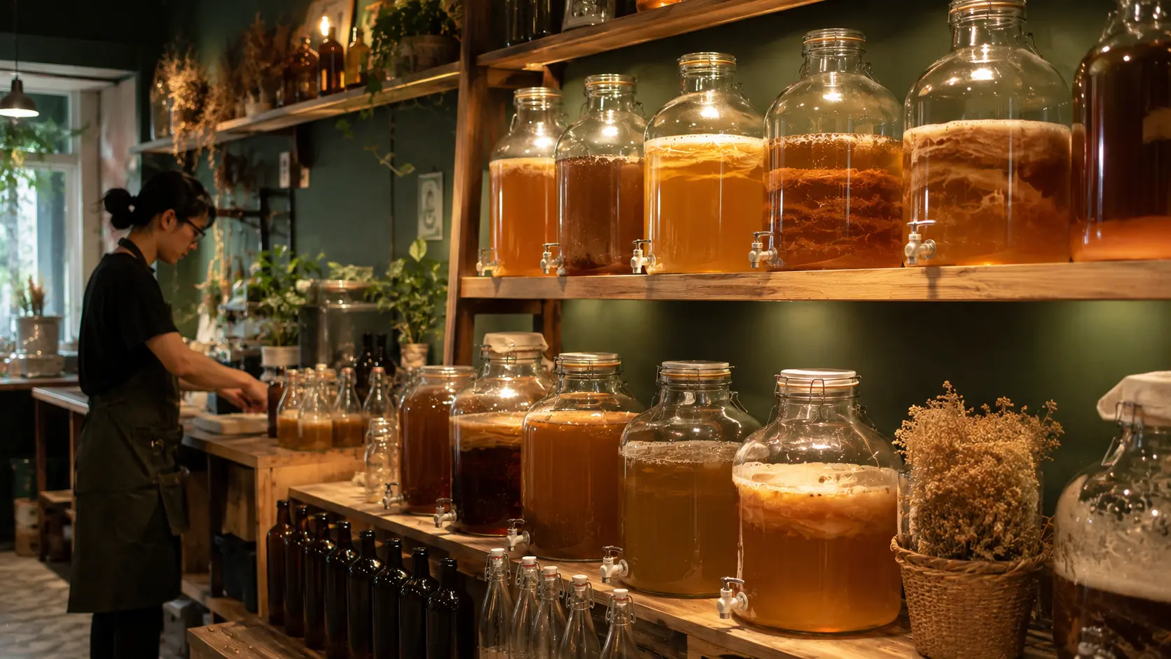 Small-batch vs commercial kombucha: why it matters for your gut